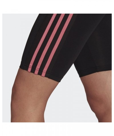 Women's Designed 2 Move High-Rise Short Sport Tights Black/Rose Tone $9.87 Activewear