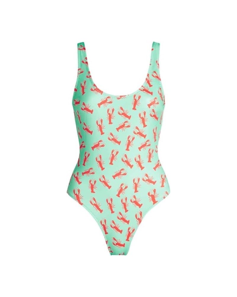 Women's Swim One Piece Swimsuit – Bathing Suit for Women Rock Lobster $26.40 Swimsuits