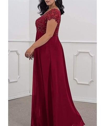 Mother of The Bride Dresses Lace Appliques Chiffon Wedding Guest Dresses for Women Plus Size Long Formal Gowns Black $48.50 D...