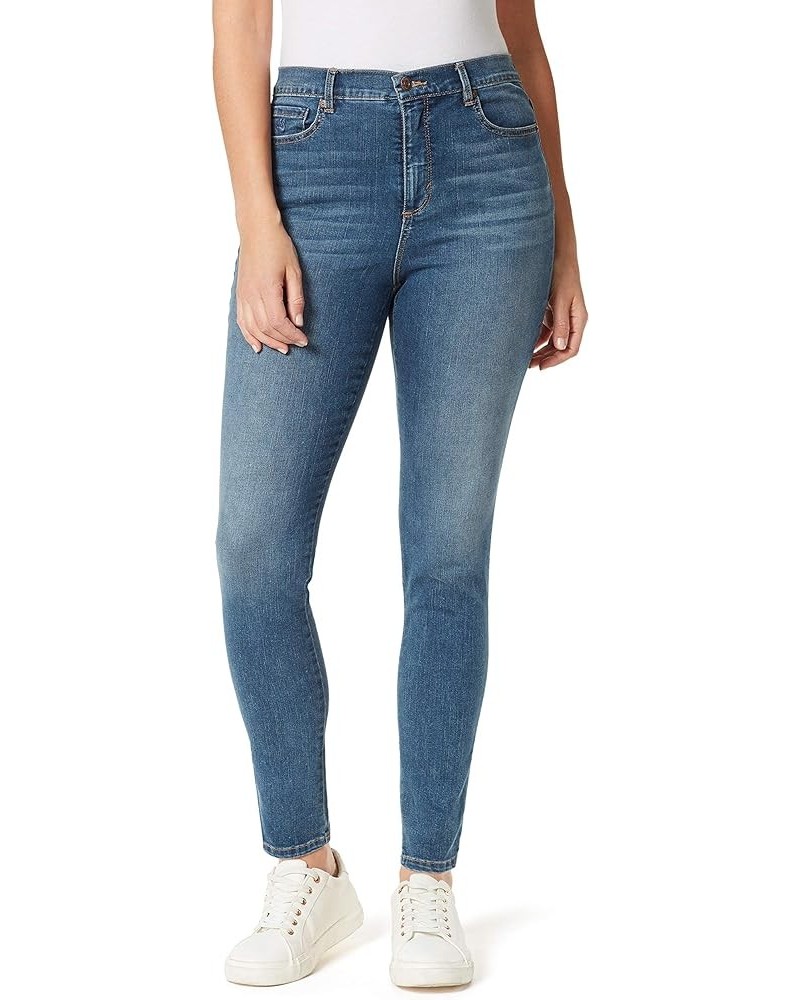 Women's Amanda High Rise Skinny Jean Texas Whiskers $20.78 Jeans