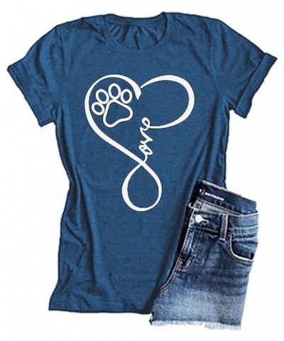 womens Casual Blue $8.84 T-Shirts