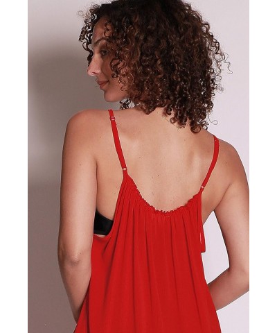 Women’s Summer Maxi Dress, Beach Chiffon Sundress, Swimwear Bathing Suit Cover Up Red $10.99 Swimsuits