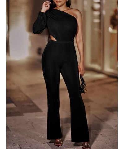 Women Sexy Off Shoulder Strapless Floral Wide Leg Jumpsuit Romper Flare Palazzo Long Pants Set 5black $13.24 Suits