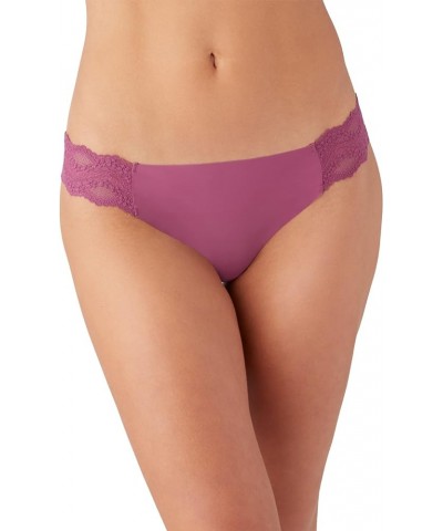 Women's B.Bare Thong Panty Raspberry $6.52 Lingerie