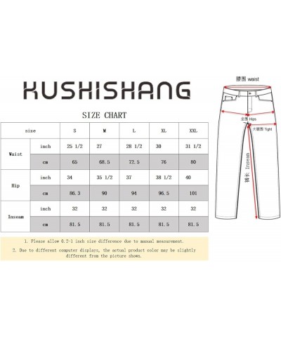 Women's Slim Fit Stretch Mid Waist Button Down Denim Flared Pants White $21.08 Jeans