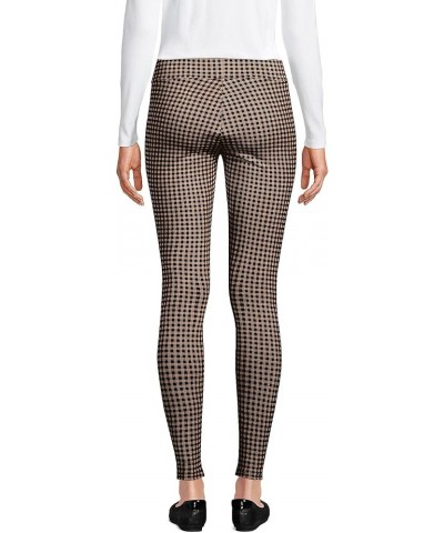 Women's Starfish Mid Rise Knit Leggings Warm Brown/Black Small Check $20.00 Leggings