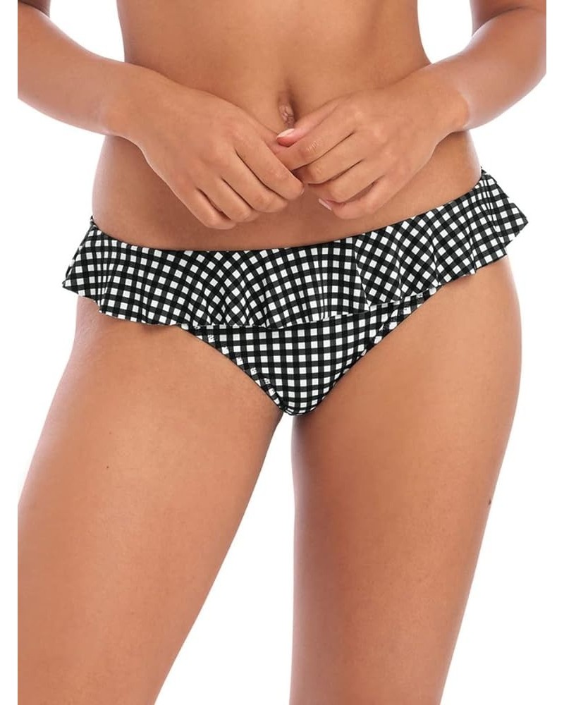 Check in Italini with Frill Swim Brief (201984) Monochrome $16.80 Underwear