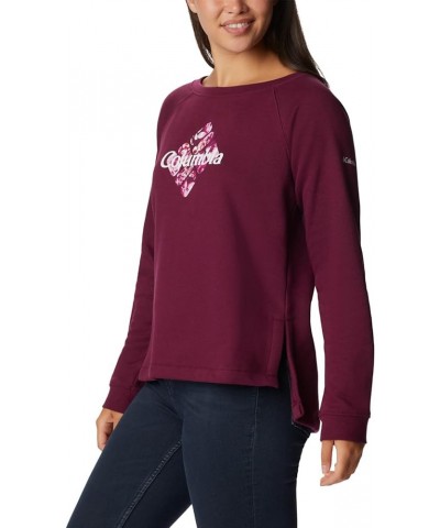 Women's Trek Special Graphic Crew Marionberry/Gem Solarized $26.69 Jackets