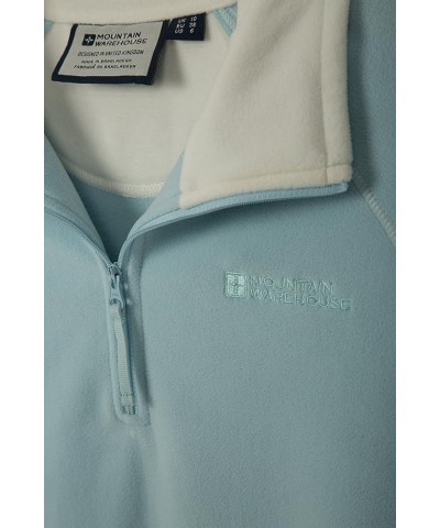 Montana Womens Half-Zip Fleece Sky Blue (01) $11.76 Jackets