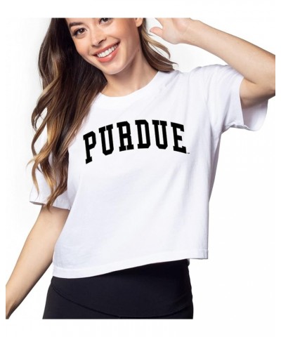 Women's Short 'N Sweet Tee Purdue Boilermakers Medium White $10.27 T-Shirts