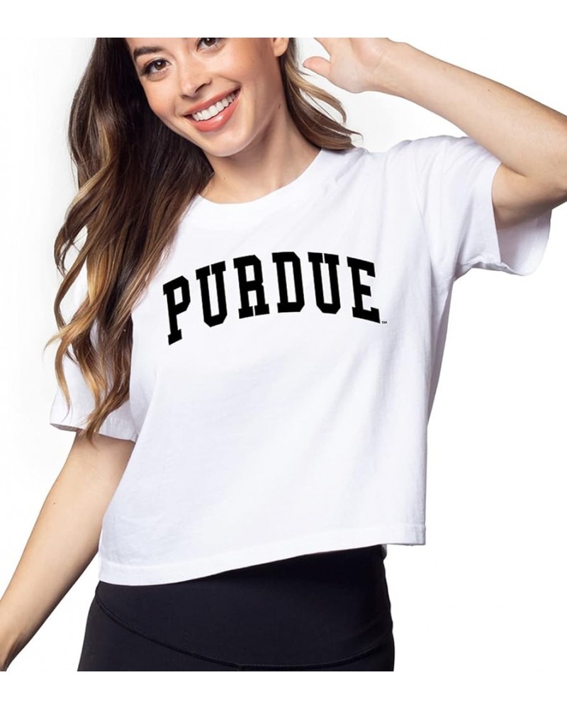 Women's Short 'N Sweet Tee Purdue Boilermakers Medium White $10.27 T-Shirts