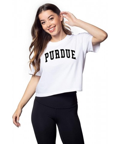 Women's Short 'N Sweet Tee Purdue Boilermakers Medium White $10.27 T-Shirts