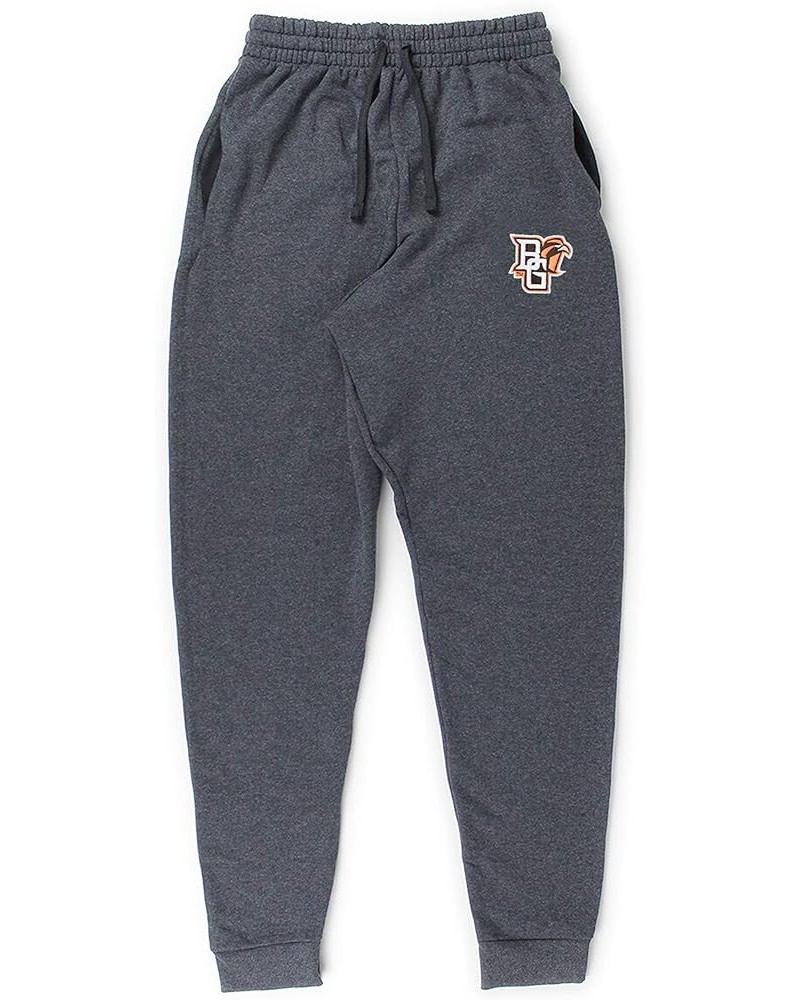 Bowling Green State University Falcons Diamond BGSU Lounging Sweatpants Joggers Black Heather $13.20 Pants