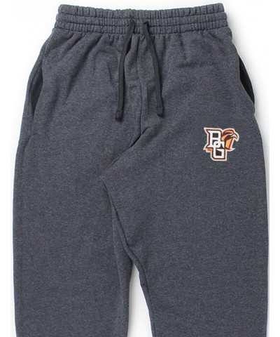 Bowling Green State University Falcons Diamond BGSU Lounging Sweatpants Joggers Black Heather $13.20 Pants