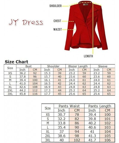 Women's Velvet Pant Suits Set Ladies Business Office Tuxedos Formal Work Wear Brown $41.30 Suits