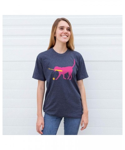 Mitts The Softball Dog T-Shirt | Softball Tees by ChalkTalk Sports | Multiple Colors | Youth and Adult Sizes Adult Navy $17.8...