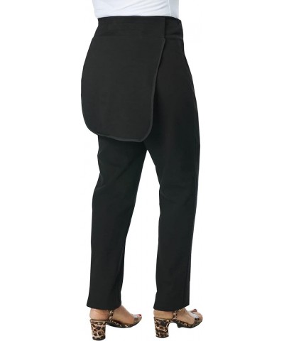 Back-Panel Adaptive Pants Clothing Elderly Women - Tricotti Black $27.99 Others