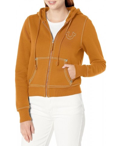 Women's Big T Classic Zip Hoodie Buckthorn $31.68 Hoodies & Sweatshirts