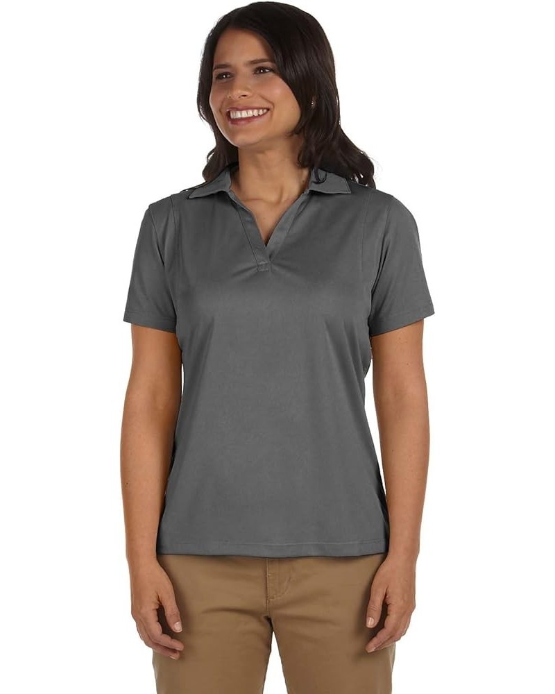 Ladies Micro-Piqué Polo Charcoal $9.27 Shirts