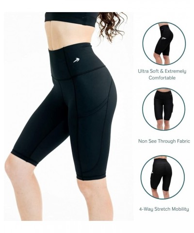 Women's Compression Biker Shorts for Running Cycling Yoga Gym 10", 7"… Black 10 $17.57 Shorts