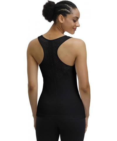 Yoga Tops for Women Cute Workout Tank Tops Activerwear Racerback Laser Cut Tank Running Sports Shirts Black $10.99 Activewear