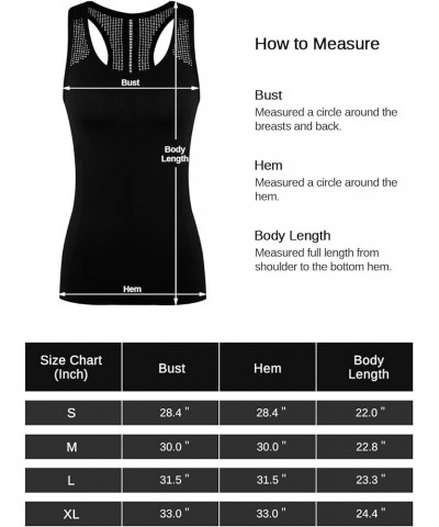 Yoga Tops for Women Cute Workout Tank Tops Activerwear Racerback Laser Cut Tank Running Sports Shirts Black $10.99 Activewear