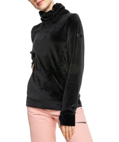 Women's Deltine WarmFlight Fleece Pullover True Black (Kvj0) $36.00 Jackets