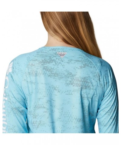 Women's Printed Tidal Deflector Long Sleeve Atoll/Pfg Camo Dark Medium $33.60 T-Shirts