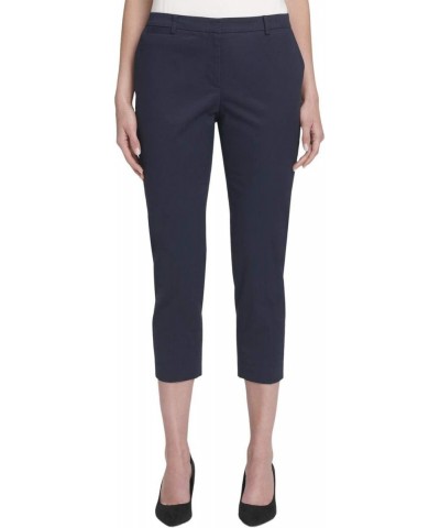 Womens Radcliffe High Rise Slim Leg Dress Pants Navy 4 $17.92 Pants