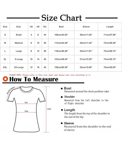 Womens Half Zipper Tops 2023 Summer Casual Dressy Short Sleeve V Neck T Shirts Cute Print Tees Trendy Tunic Fashion Blouses P...