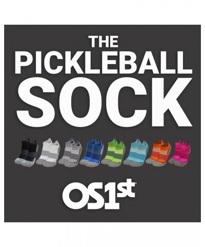 The Pickelball Sock 360 degree blister protection, comfortable, lightweight and moisture-wicking White No-show $12.17 Activewear