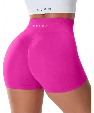 Womens Workout Shorts Seamless Scrunch Butt Gym Shorts High Waisted Yoga Athletic Booty Shorts Sonic Bloom $10.00 Activewear