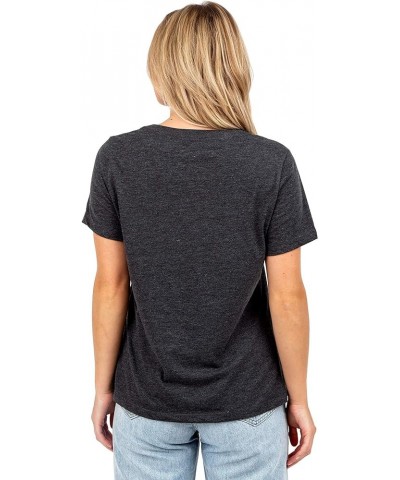 Be A Kind Human Women's Fashion Relaxed T-Shirt Tee Charcoal $16.32 T-Shirts