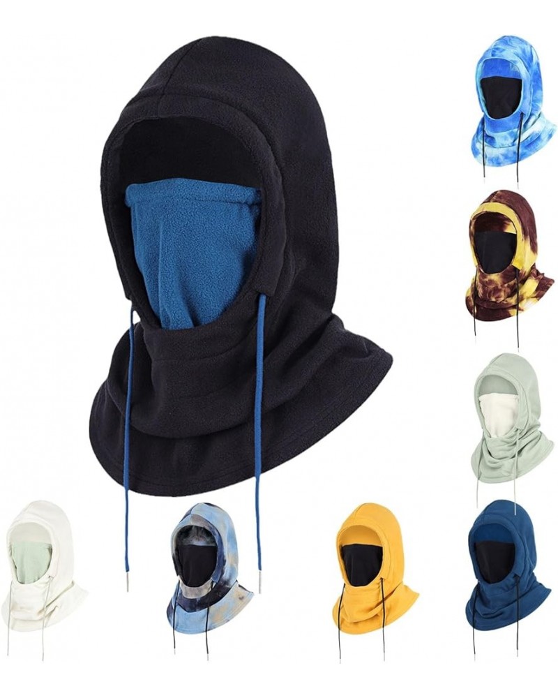 Sherpa Hood, Sherpa Hood Ski Mask Wind-Resistant Fleece Winter Face Mask Adjustable Warm Hood Cove W $10.82 Jackets