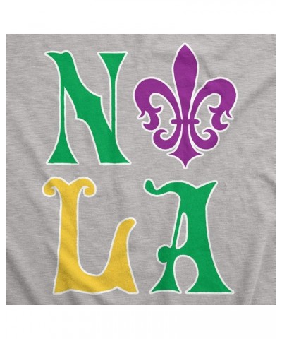 NOLA New Orleans Louisiana Women's Racerback Tank Top Kelly $10.37 Tanks