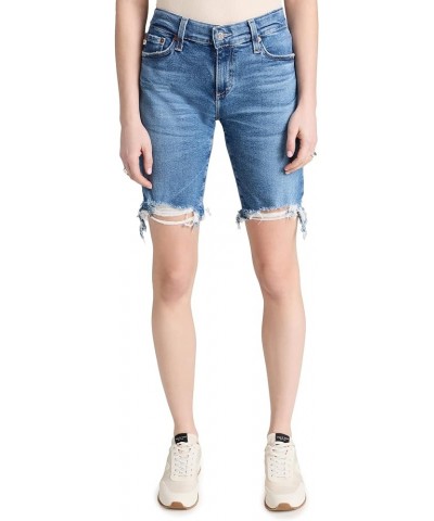 Women's Nikki Mid Rise Relaxed Skinny Short 19 Years Afterglow $61.88 Shorts