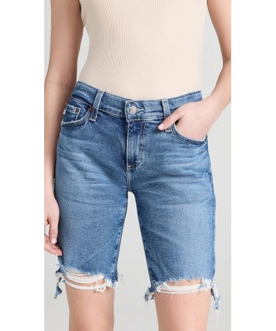 Women's Nikki Mid Rise Relaxed Skinny Short 19 Years Afterglow $61.88 Shorts