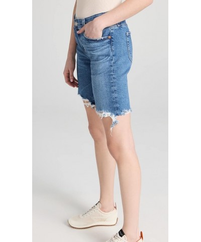 Women's Nikki Mid Rise Relaxed Skinny Short 19 Years Afterglow $61.88 Shorts