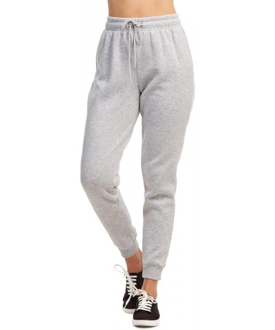 Women's Cotton Fleece Hoodie and Jogger Pants Grey Pants $10.38 Activewear