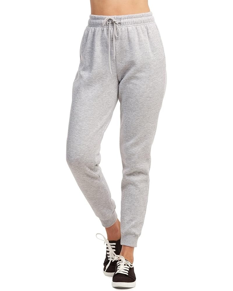 Women's Cotton Fleece Hoodie and Jogger Pants Grey Pants $10.38 Activewear