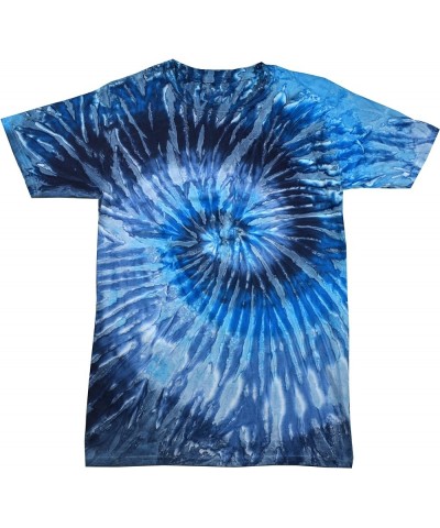 Unisex Tie Dye T-Shirts for Adults Evening Sky $7.08 T-Shirts