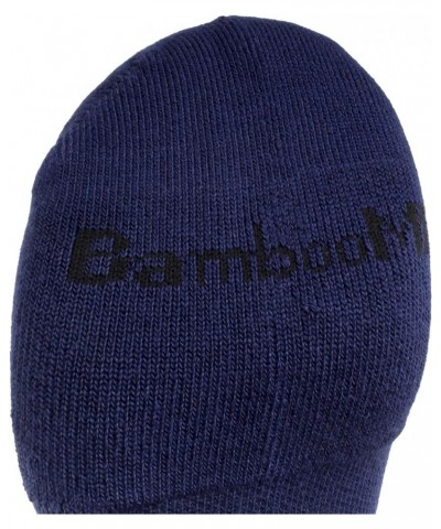 Women's Bamboo Athletic Quarter Crew Sock for Home Travel Work and Sport 06 Navy $13.54 Socks