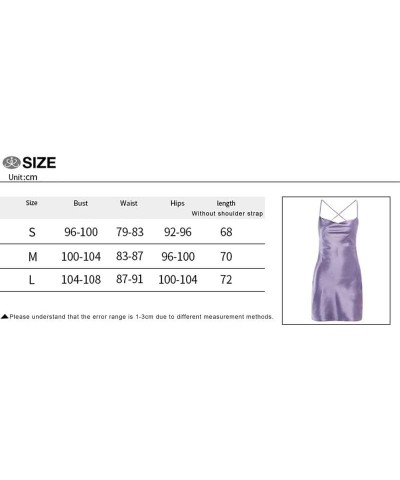 Women Y2k Low Cut Satin Mini Dress Sexy Sleeveless Spaghetti Strap Short Dress Backless Corset Bodycon Dress Going Out Dress ...