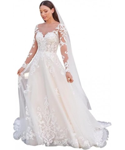 Mermaid Wedding Dresses for Bride 2023 Lace Ball Gown Beach Bohe Wedding Gowns for Women Rx05-ivory $50.95 Dresses