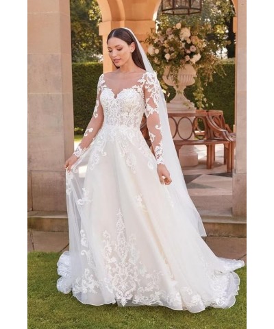 Mermaid Wedding Dresses for Bride 2023 Lace Ball Gown Beach Bohe Wedding Gowns for Women Rx05-ivory $50.95 Dresses