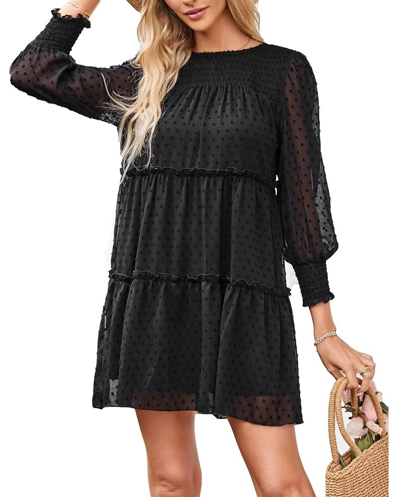 Women 2023 Women Dress: Casual Dresses Perfect for Beach, Outdoor Gathering, Shopping and Party Wedding Dresses 084-black $12...