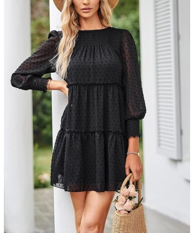 Women 2023 Women Dress: Casual Dresses Perfect for Beach, Outdoor Gathering, Shopping and Party Wedding Dresses 084-black $12...