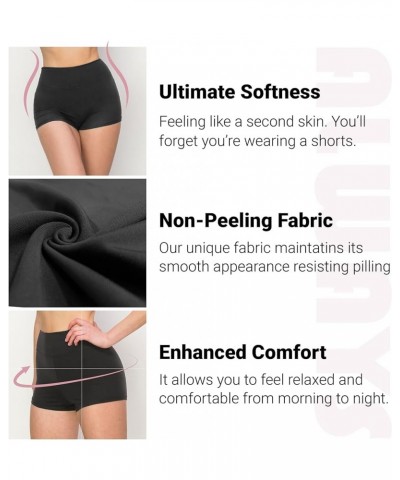 3 Pack Yoga Shorts – Super Soft Slip Shorts for Women Sho 3p Black/Black/Vintageviolet $20.13 Activewear