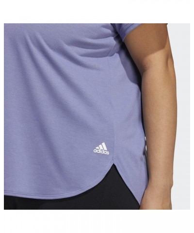 Women's Go-to Tee Orbit Violet/White $9.22 Activewear