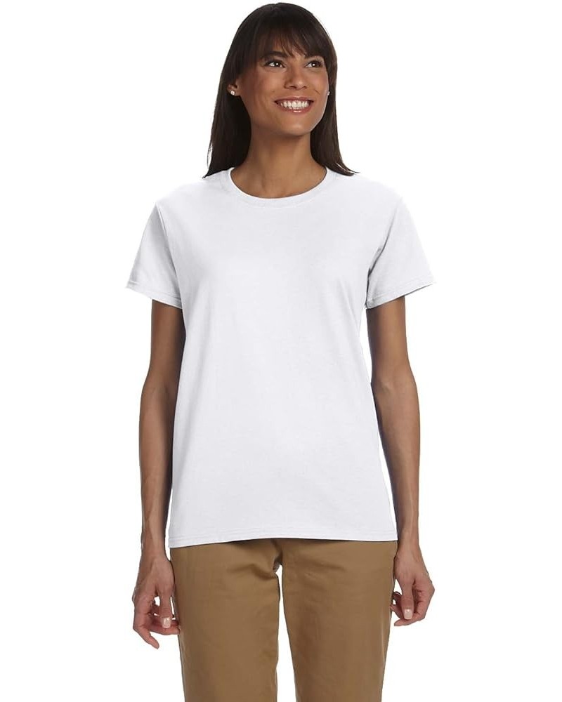 Womens 6.1 oz. Ultra Cotton T-Shirt (G200L) White $8.78 T-Shirts